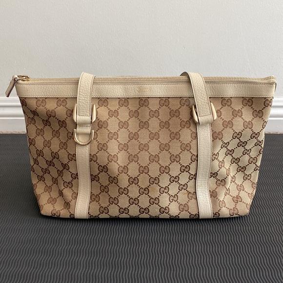 🤍 GUCCI Abbey Medium Classic Tote Bag - Picture 5 of 17